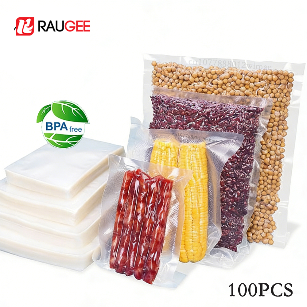 Food Storage Bag - 100PCS Vacuum Packaging Bags Food Storage