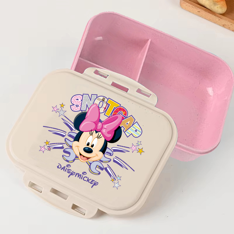 Food Storage Is - Minnie Mouse Pink Disney Cartoon Lunch