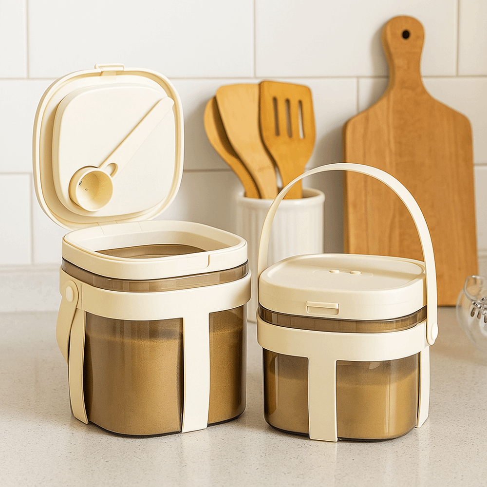 Food Storage Dispenser - Food Grade Milk Powder Storage Container
