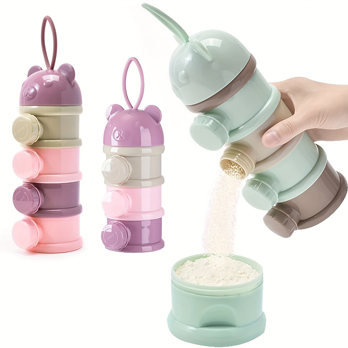Food Storage 1 Year - Large Capacity Baby Milk Powder Container