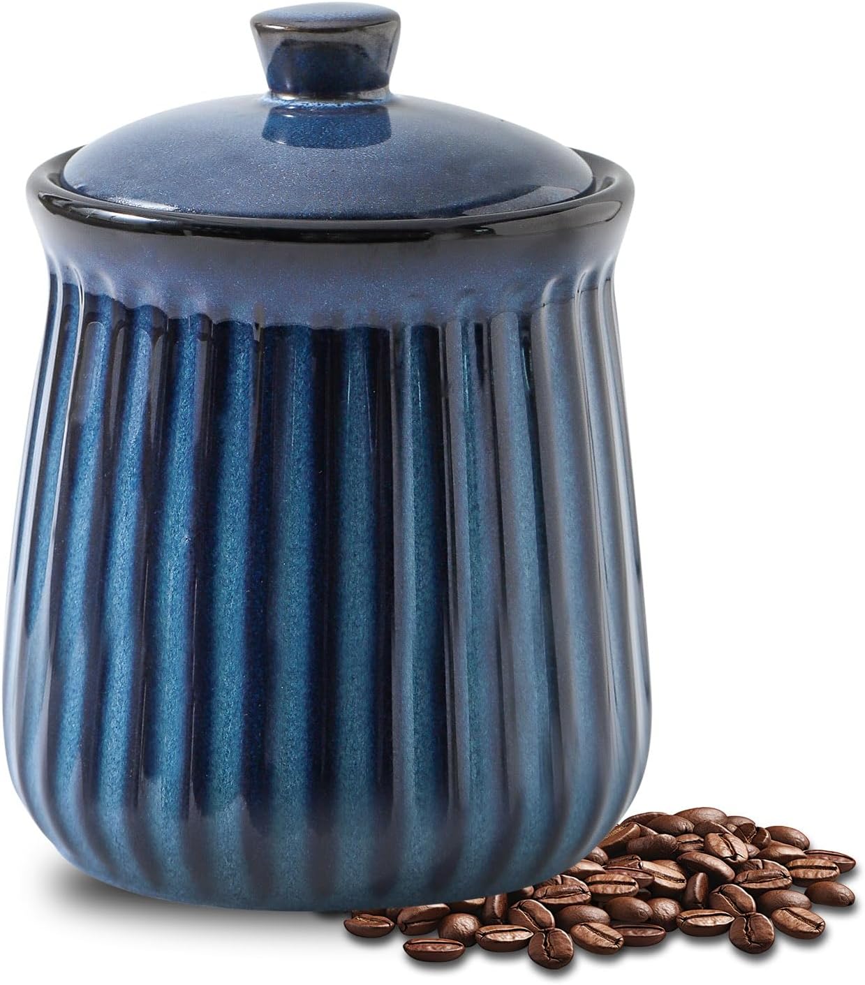 Food Storage Airtight - Ceramic Storage Containers, 35 oz Coffee