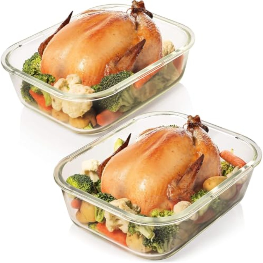 Set Food Storage - 10 Cups/ 80 Oz 4 Pc