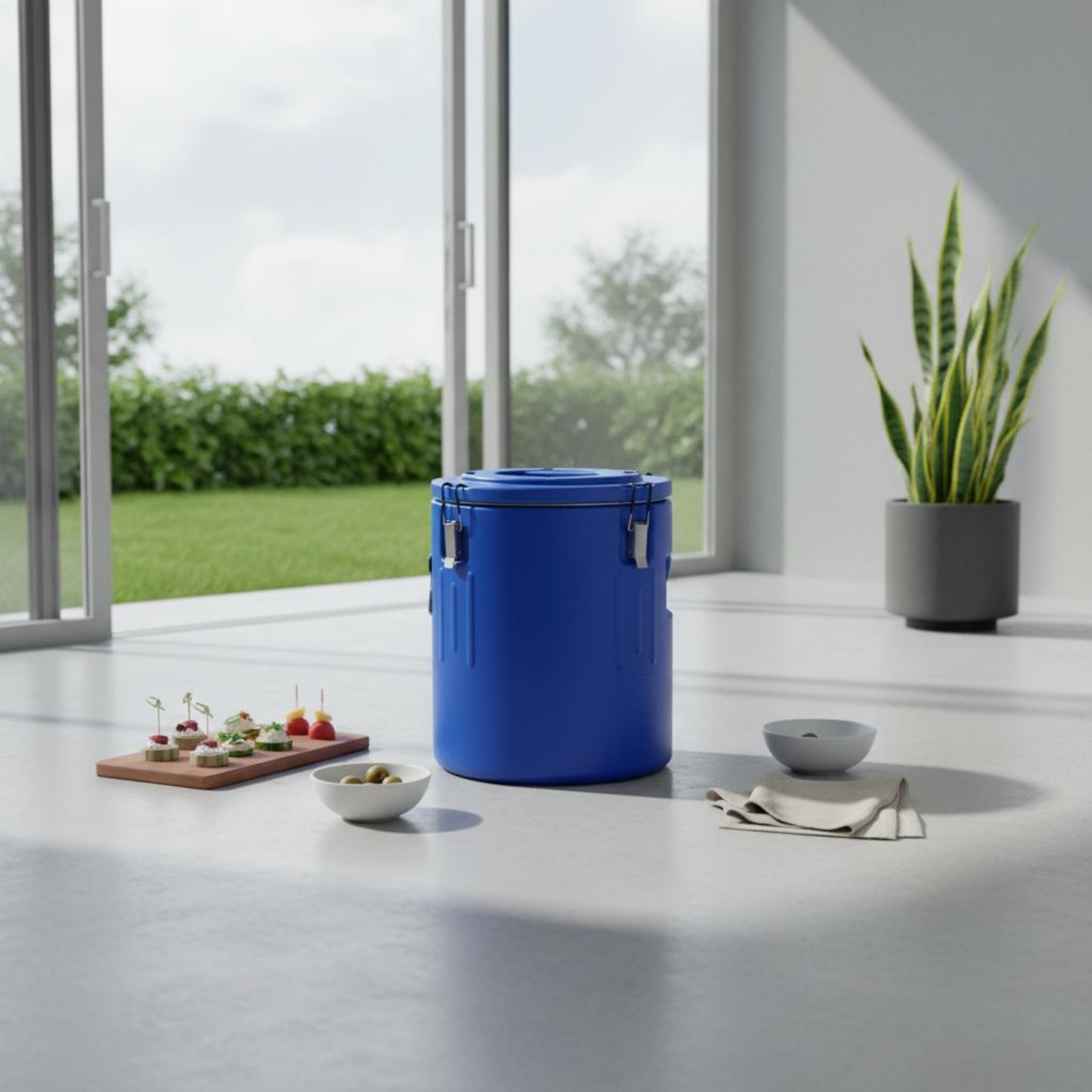Food Storage Is - 4 Pieces Transport Insulated Container Commercial