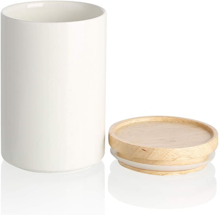 Food Storage Airtight - Kitchen Canisters Ceramic Food Storage Jar,