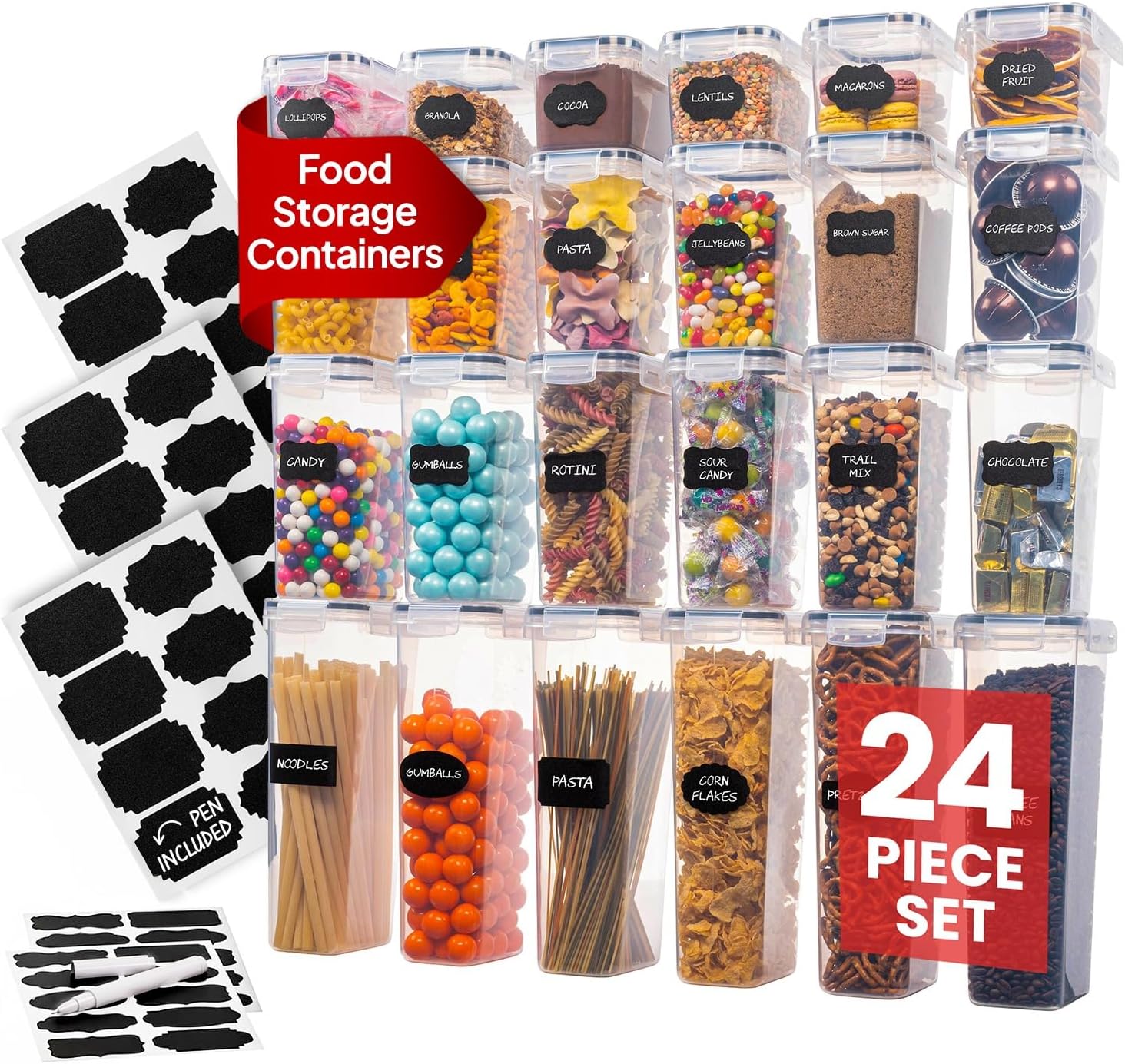 Set Food Storage - Airtight Food Storage Containers Set -