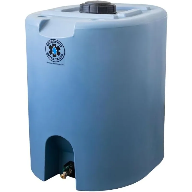 Food Storage For Long Term - 55 Gallon Stackable Emergency Water Storage