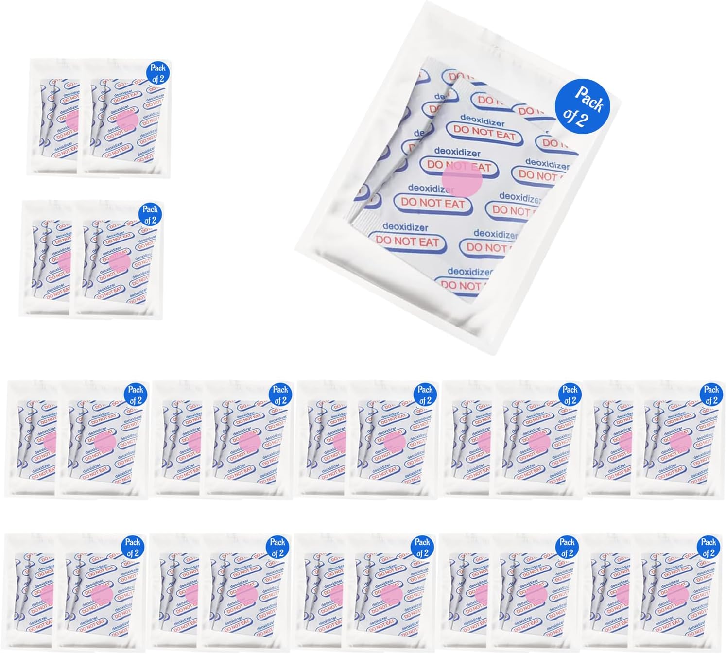 Food Storage For Long Term - 1000cc Oxygen Absorbers (50 Pack) for