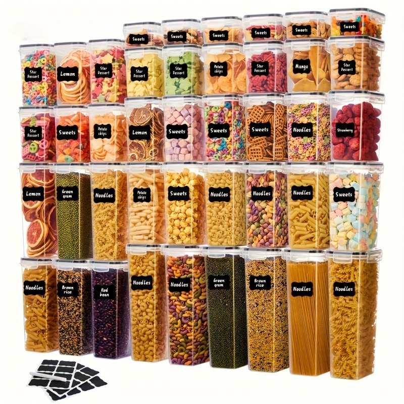 Food Storage Airtight - 24 pcs Airtight Food Storage Containers
