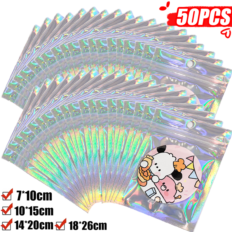 Food Storage Bag - Laser Sealing Bags Holographic Laser Plastic