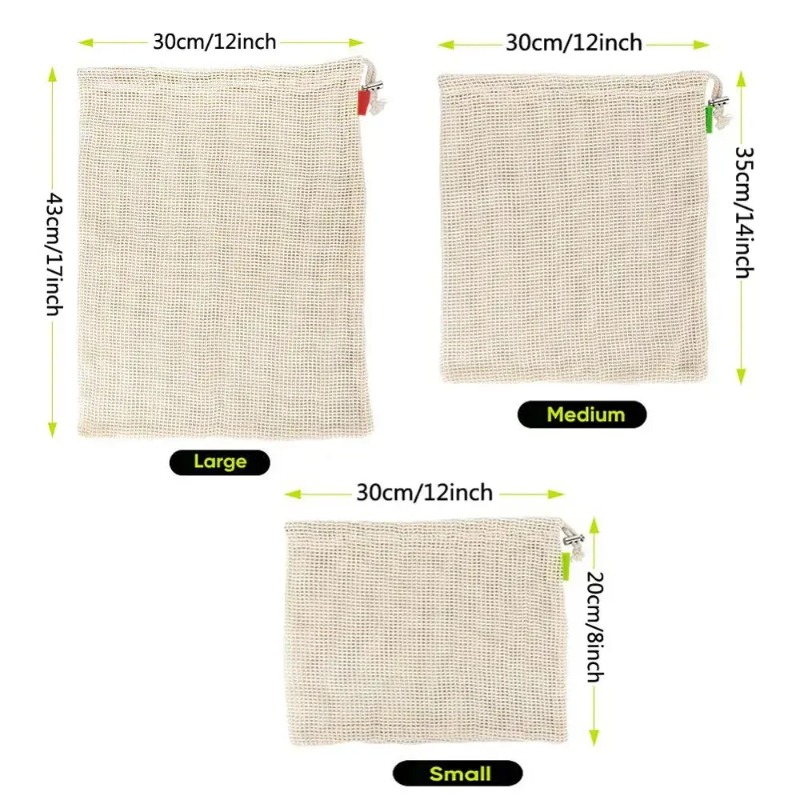 Biodegradable fruit mesh bag   - огляд і ціна Food Storage Net
