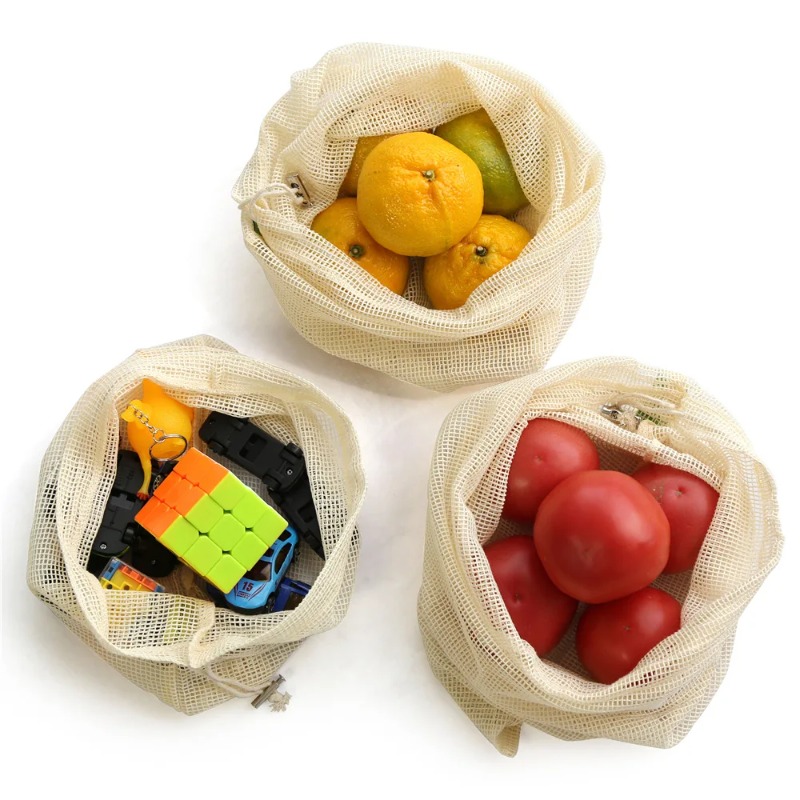 Biodegradable fruit mesh bag   - огляд і ціна Food Storage Net