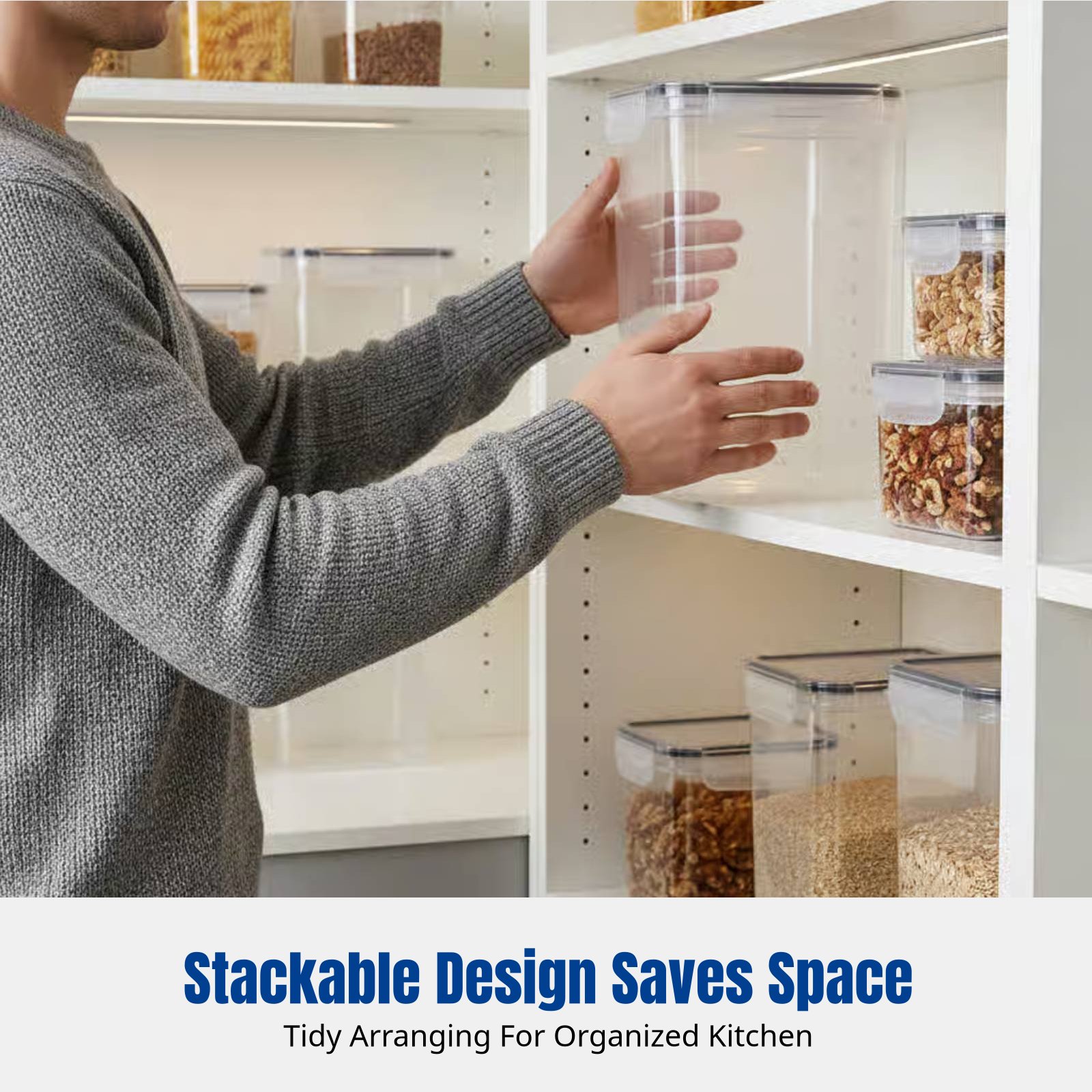 Airtight Food Storage Containe - огляд і ціна Set Food Storage