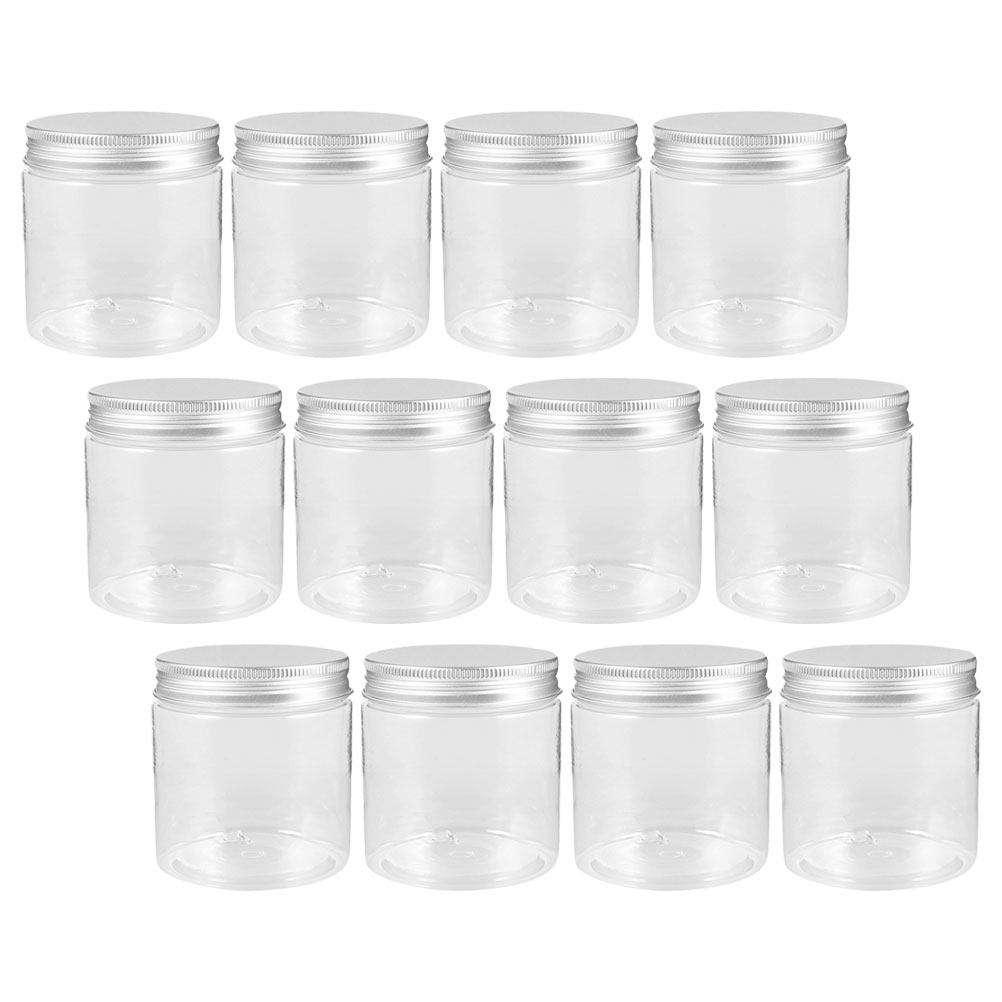 12Pcs Transparent Mini Canning - огляд і ціна Food Storage Aluminum Containers