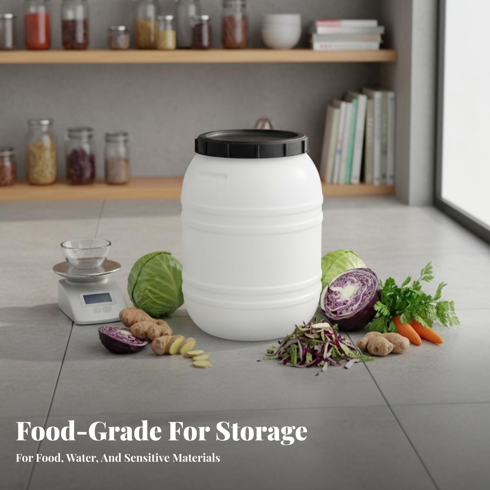 Food Grade Plastic Barrel Airt - огляд і ціна Food Storage Is