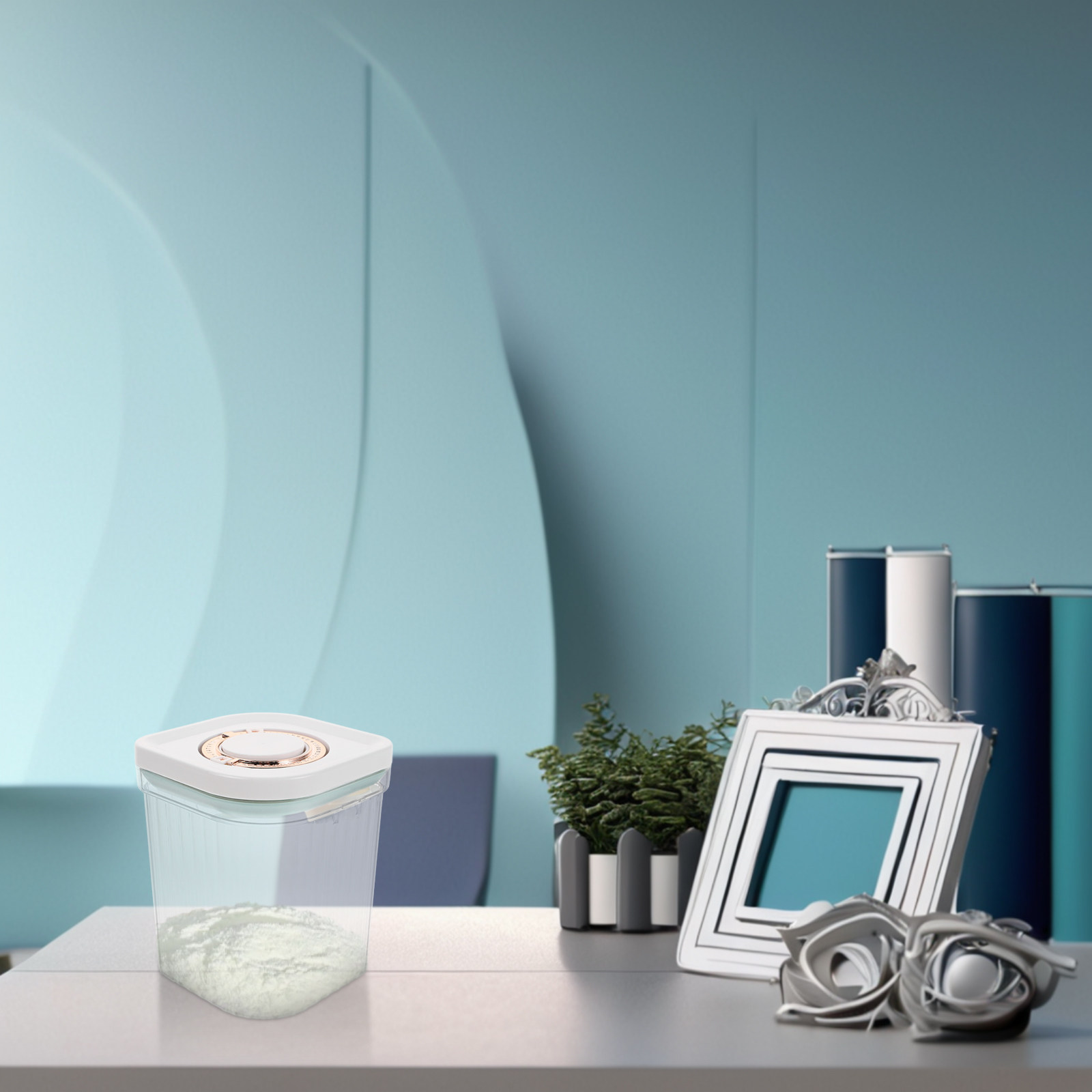 Large Capacity Square Press Pl - огляд і ціна Food Storage Dispenser