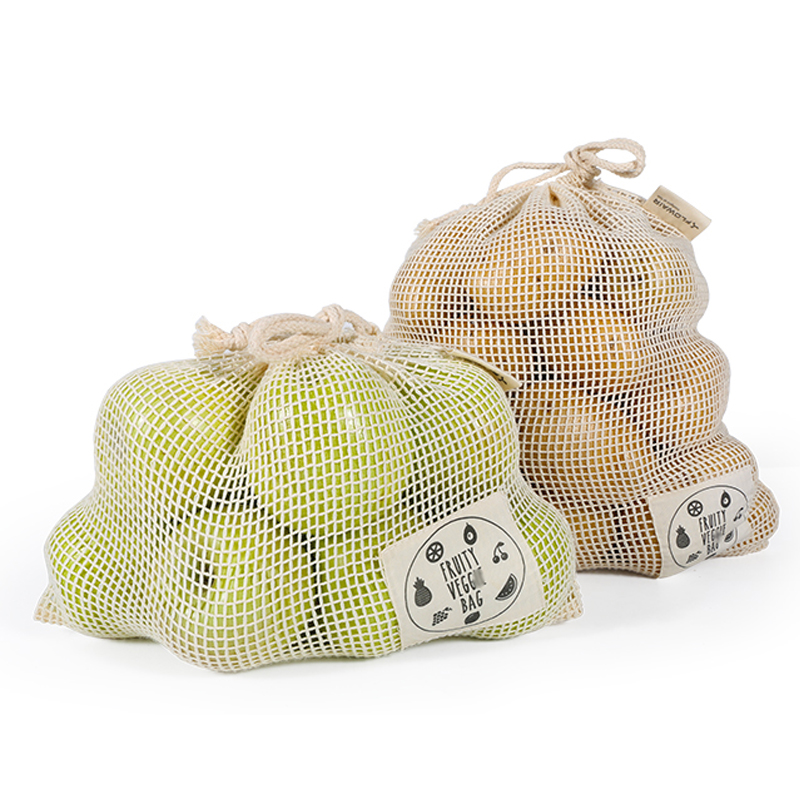 6/10 Packs Organic Cotton Reus - огляд і ціна Food Storage Net