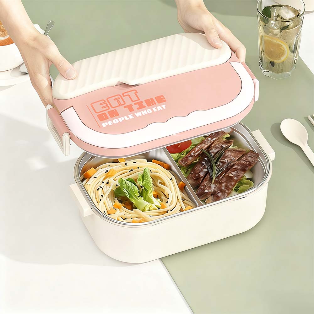 304 stainless steel lunch box  - огляд і ціна Food Storage With Compartments