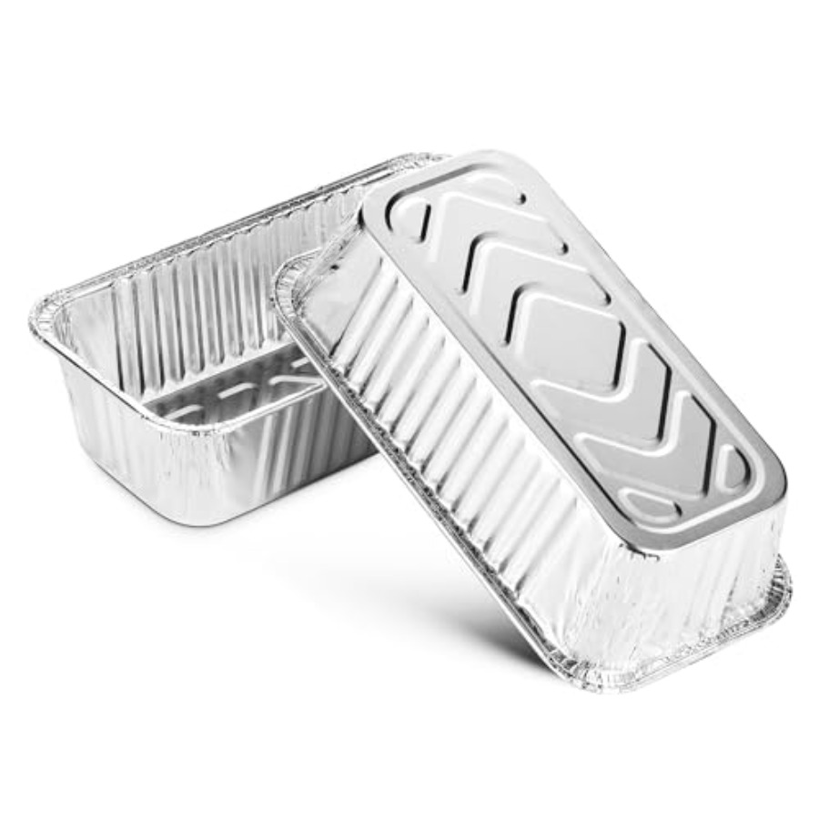 Aluminum Disposable Loaf Pans  - огляд і ціна Food Storage Aluminum Containers