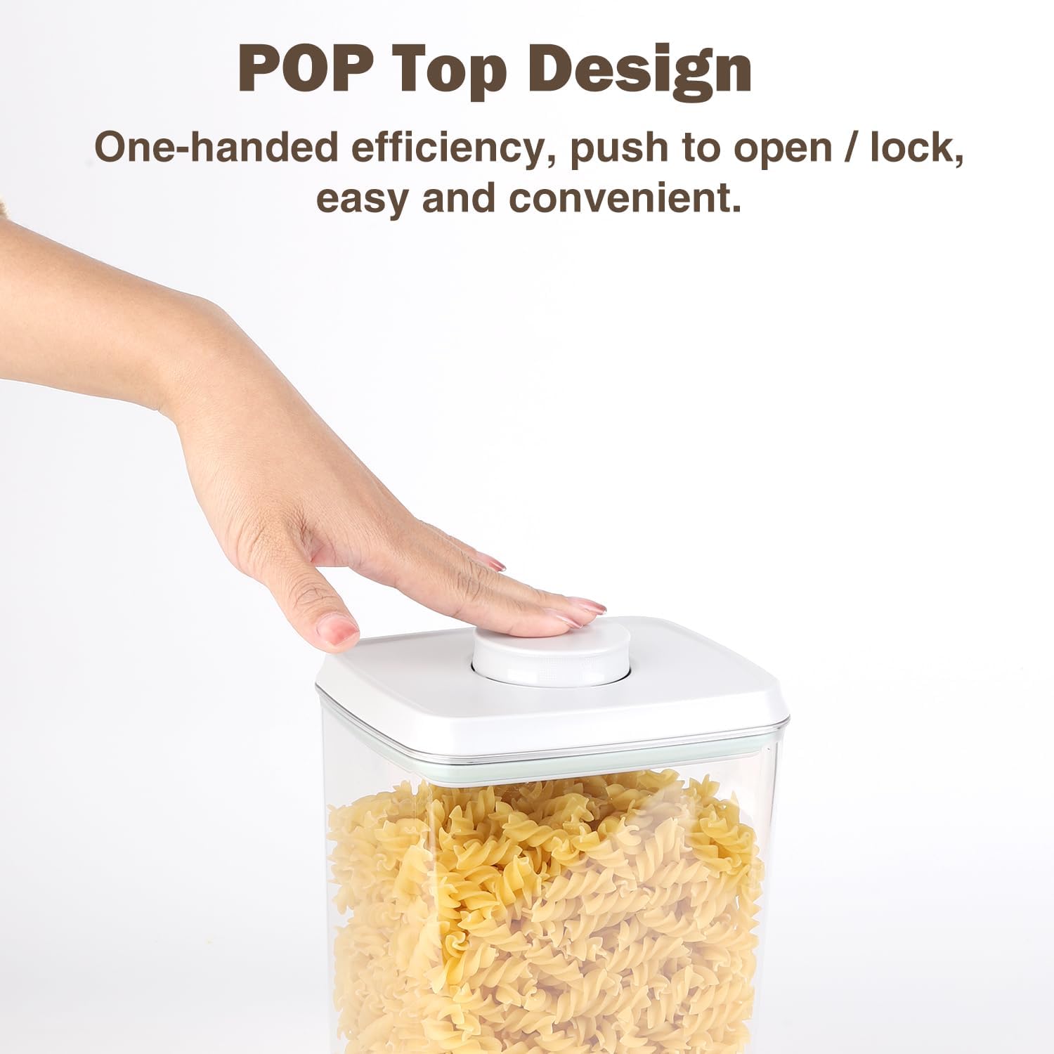 4 Pcs Large Pop Airtight Food  - огляд і ціна Set Food Storage