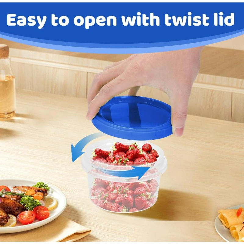 500ML Round Airtight Food Stor - огляд і ціна Food Storage With Colander