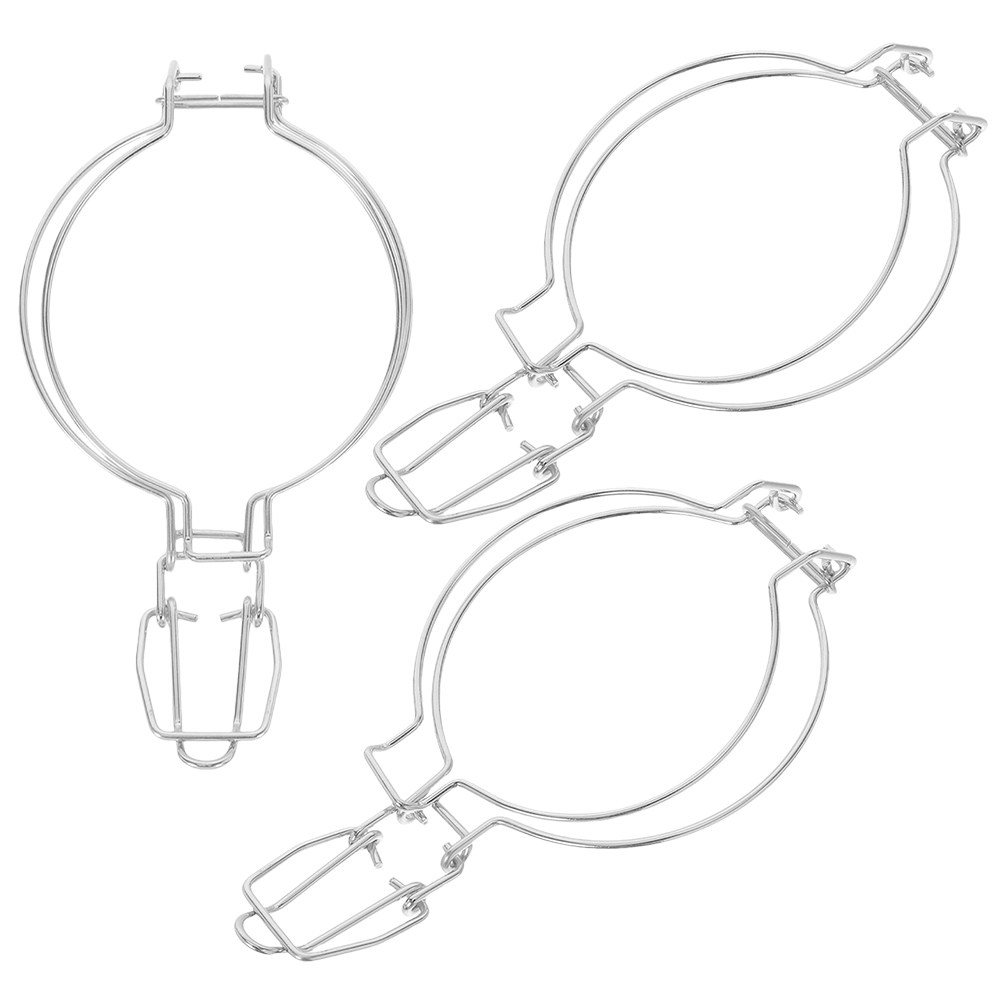 3pcs Stainless Steel Wire Clam - огляд і ціна Food Storage Stainless Steel