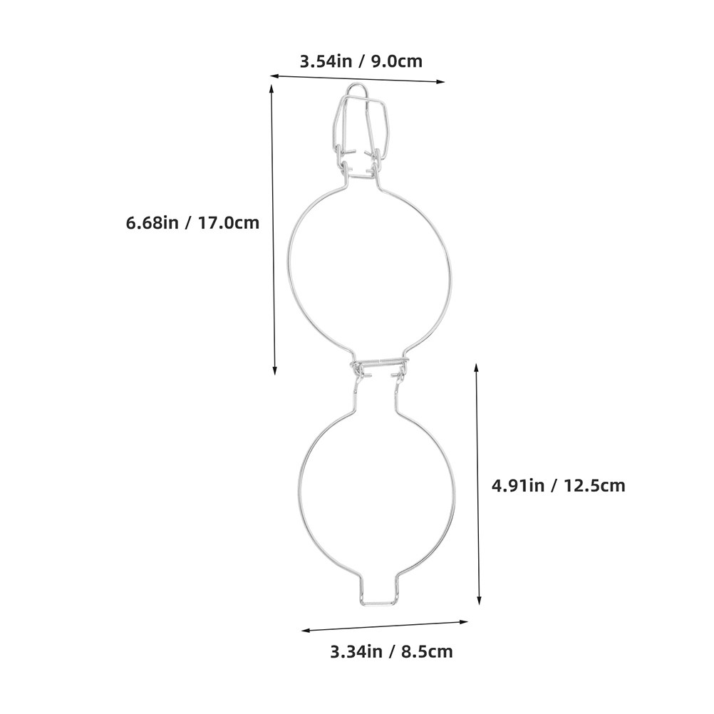3pcs Stainless Steel Wire Clam - огляд і ціна Food Storage Stainless Steel
