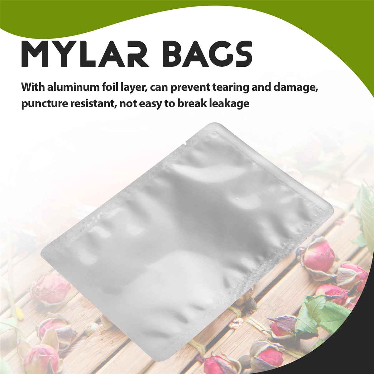 CHCH 25 Pieces 3 Sizes Mylar A - огляд і ціна Food Storage In Mylar Bags