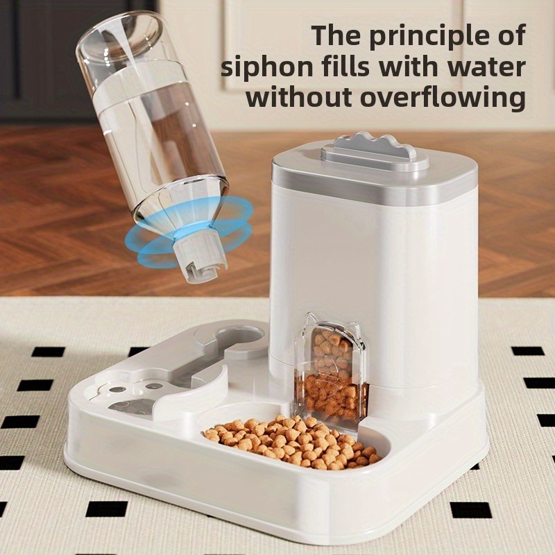 2 In 1 Automatic Pet Feeder Fo - огляд і ціна Food Storage Dispenser