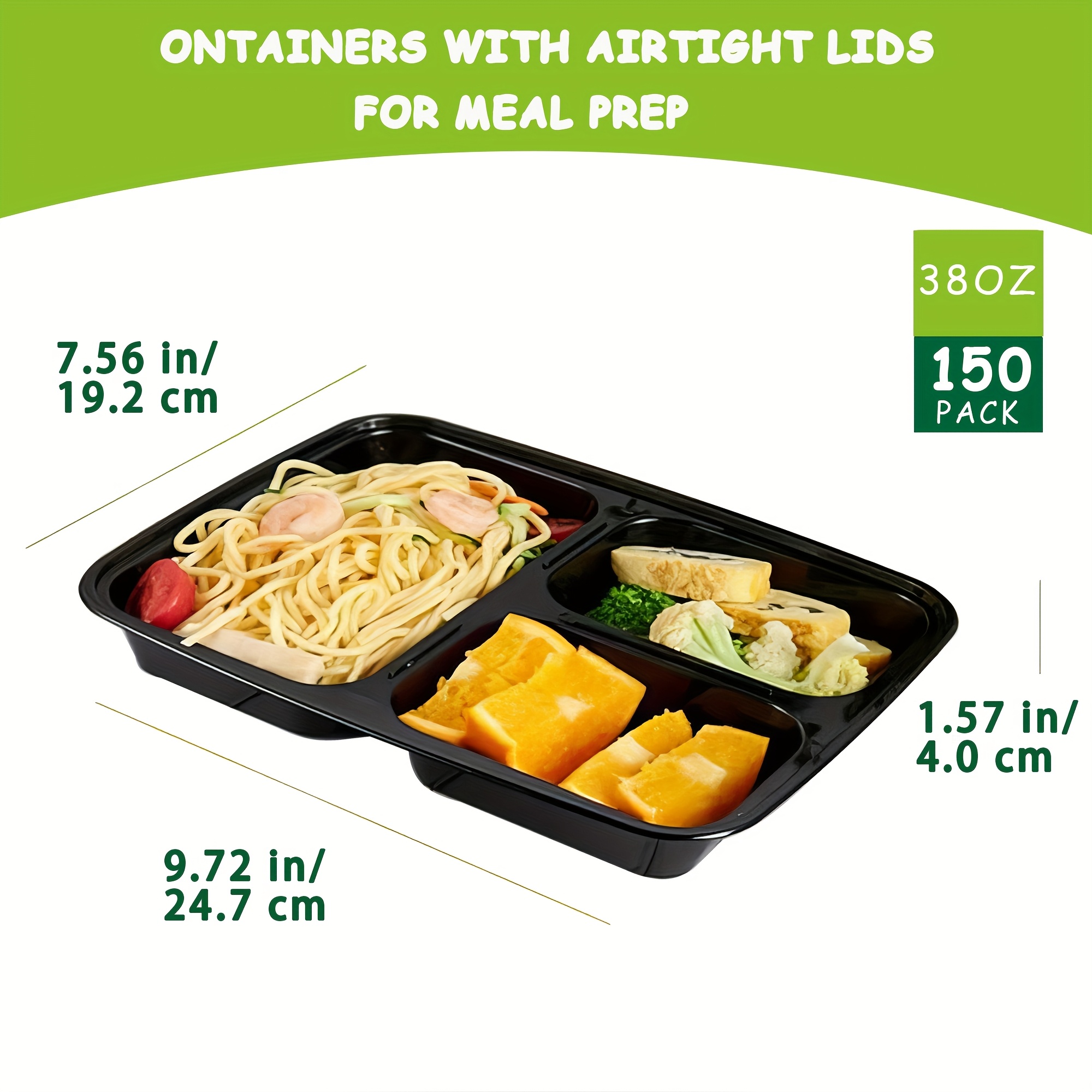 300pcs Meal Prep Containers 15 - огляд і ціна Food Storage Freezer Containers