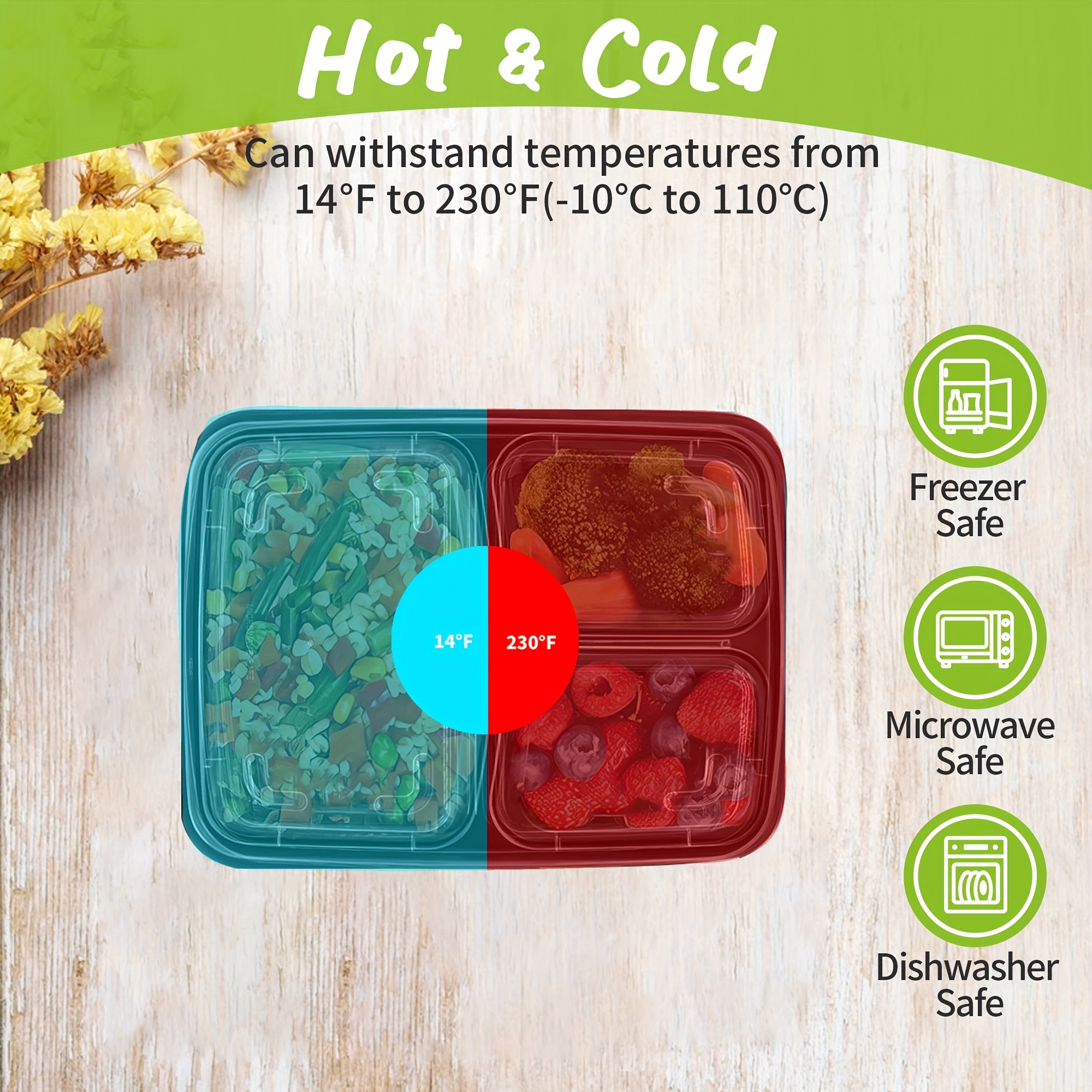 300pcs Meal Prep Containers 15 - огляд і ціна Food Storage Freezer Containers