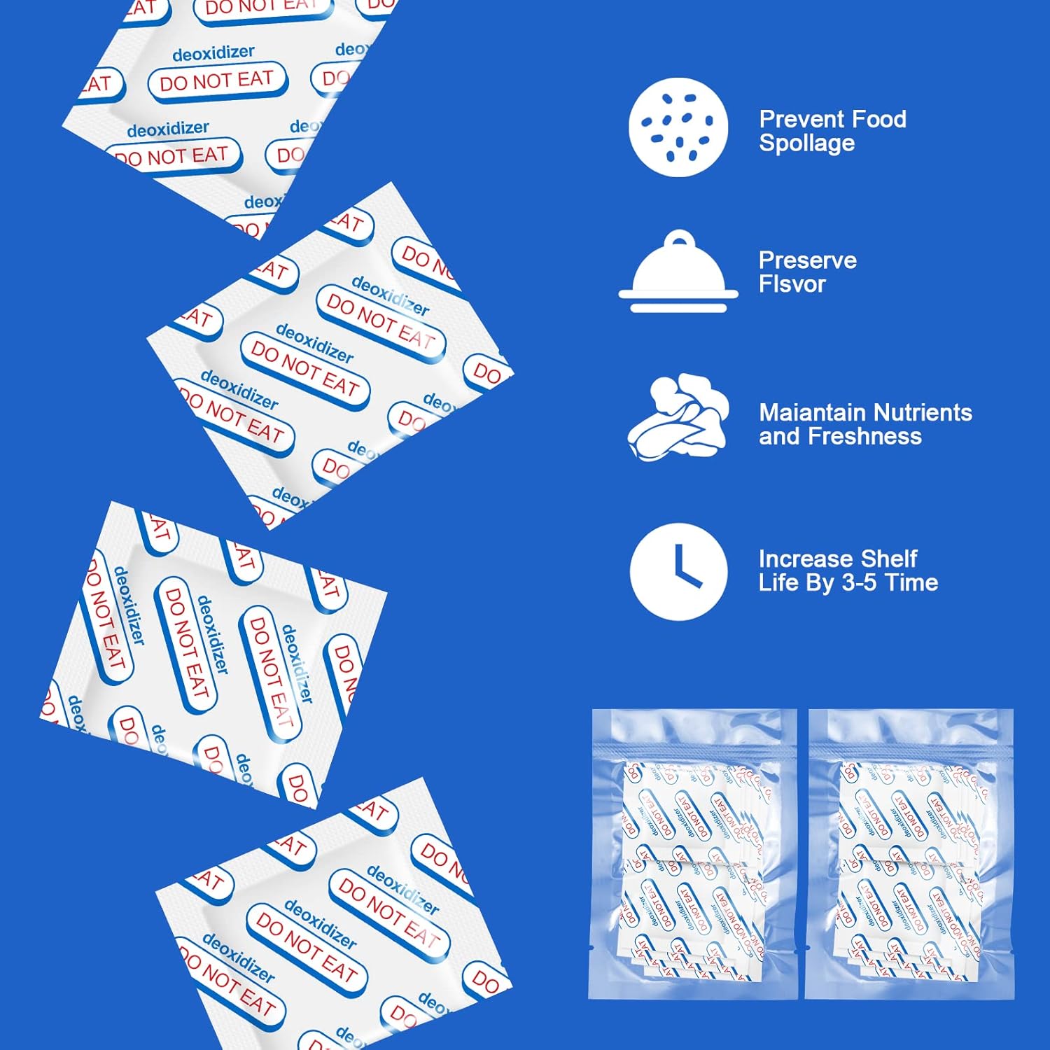 400cc Oxygen Absorbers for Foo - огляд і ціна Food Storage For Long Term