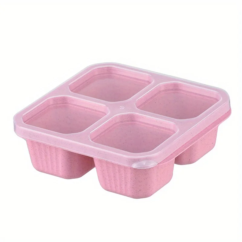 Snack Box with Four Transparen - огляд і ціна Food Storage Kits