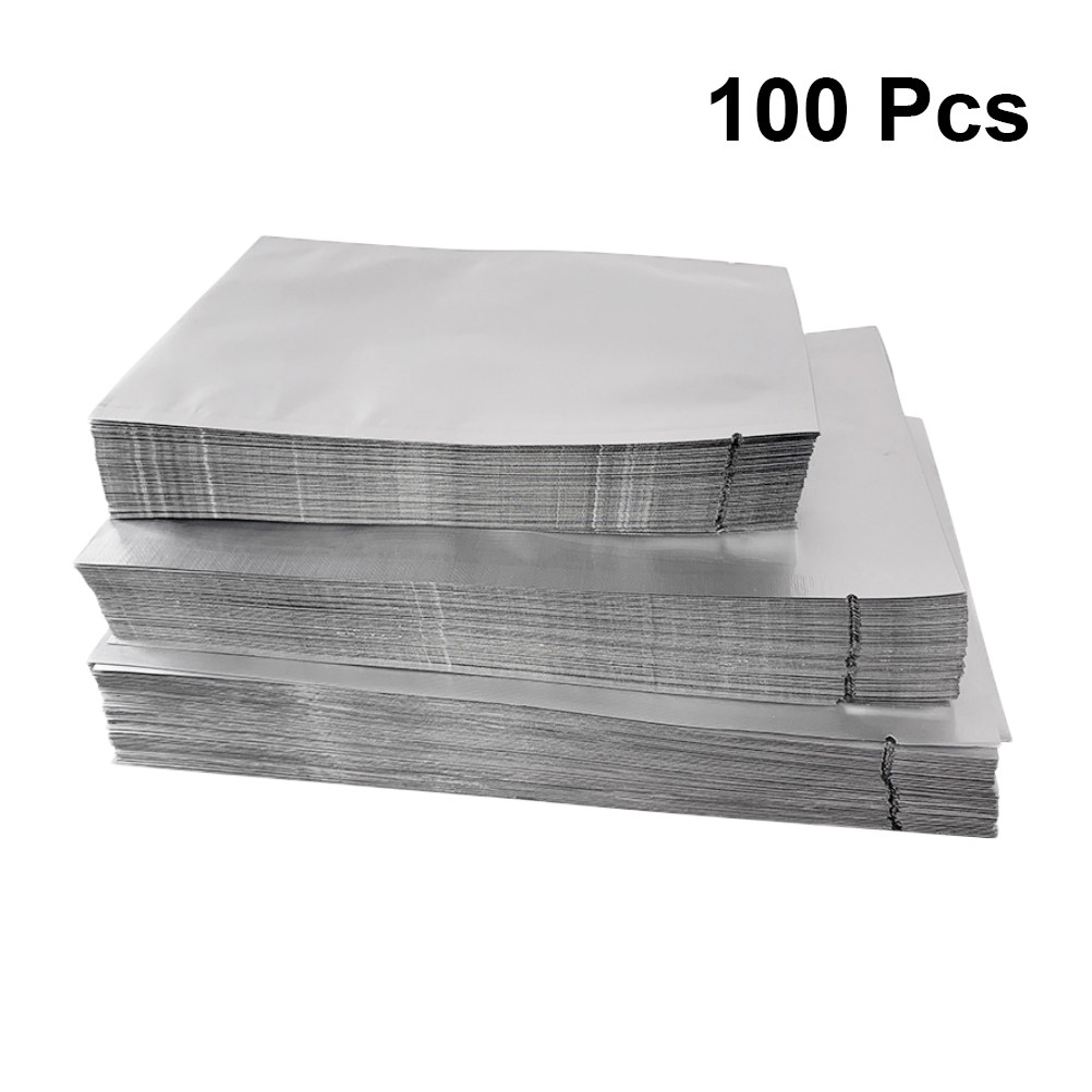 100Pcs Aluminum Foil Packaging - огляд і ціна Food Storage In Mylar Bags