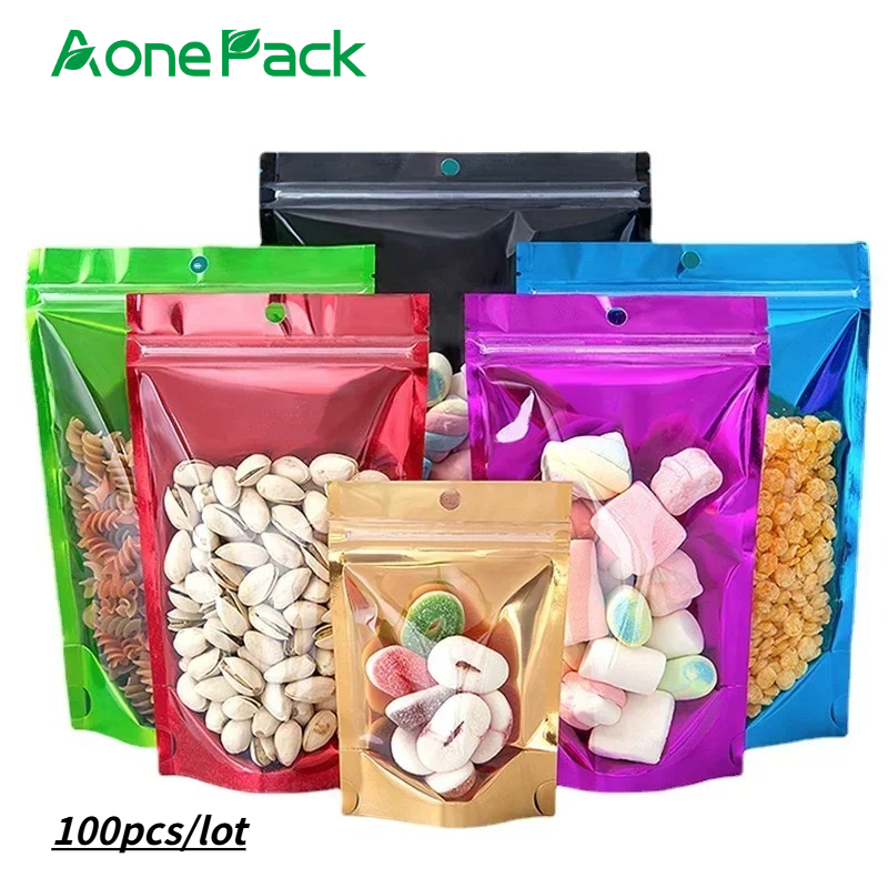 100pcs Resealable Plastic Bags - огляд і ціна Food Storage In Mylar Bags