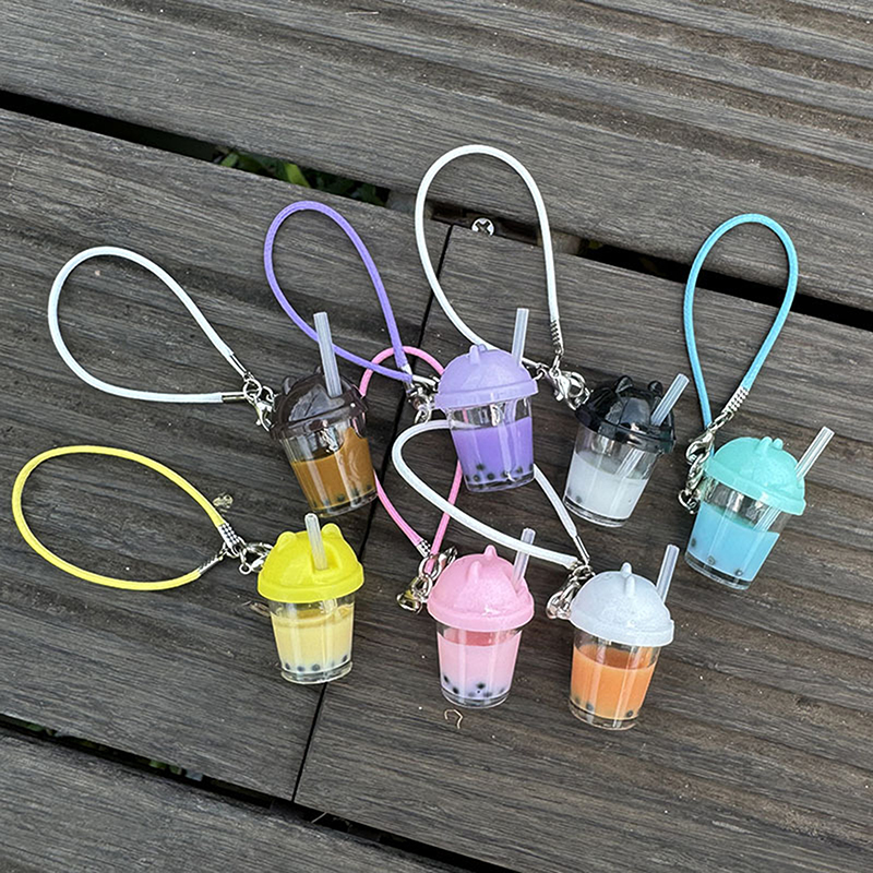 Cute Pearl Milk Tea Bag Charm  - огляд і ціна Food Storage Bag