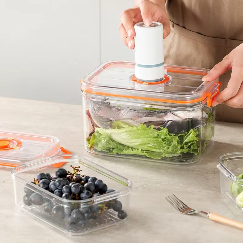 Vacuum Fresh-keeping Box Refri - огляд і ціна Food Storage With Dividers
