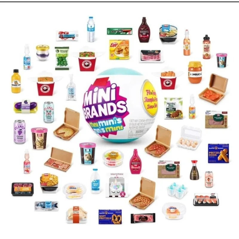Capsule Toys Mini Brands Surpr - огляд і ціна Food Storage Kits