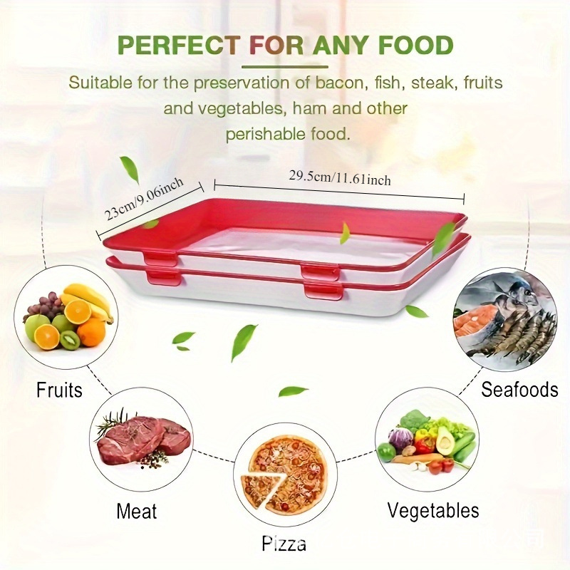 1PC Food Preservation Tray Reu - огляд і ціна Food Storage Food Safety