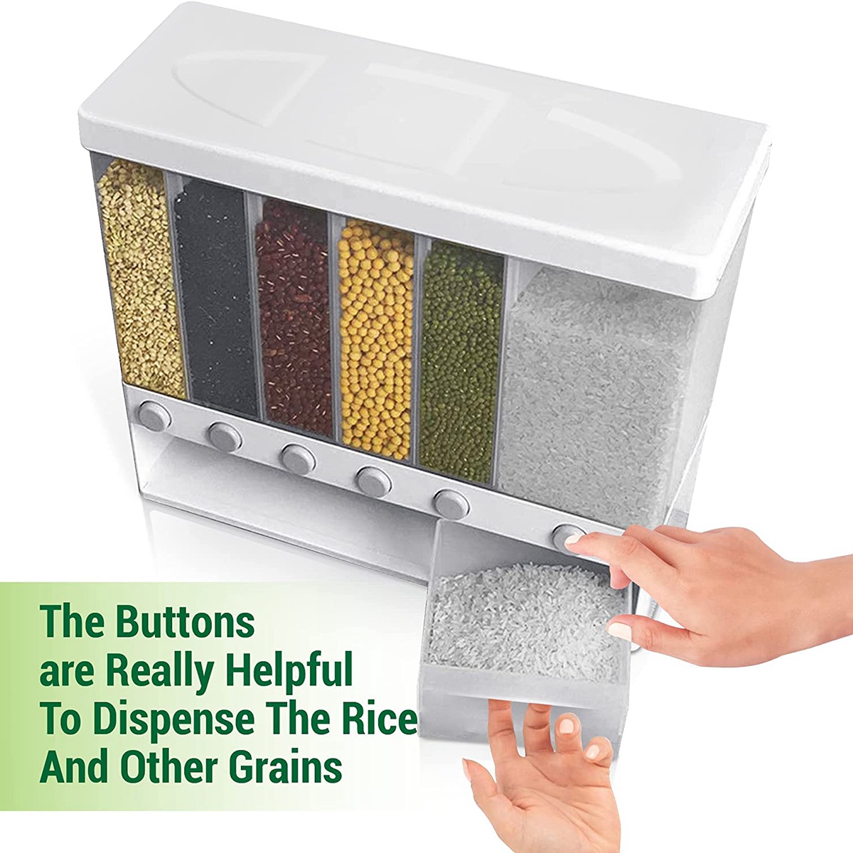 A33Z-Dry Food Dispenser Cereal - огляд і ціна Food Storage Pantry