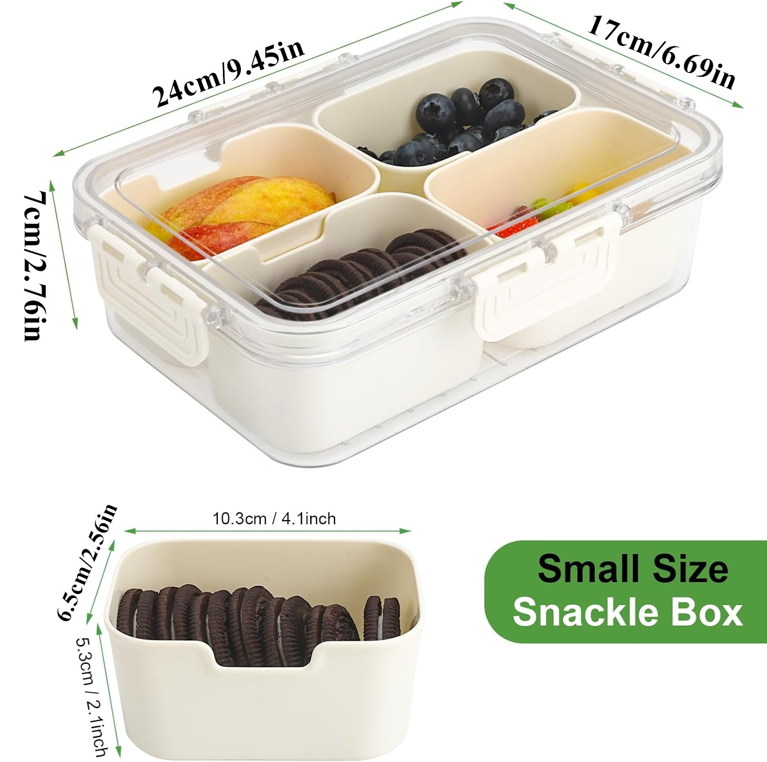 Portable food storage box, sna - огляд і ціна Food Storage With Compartments