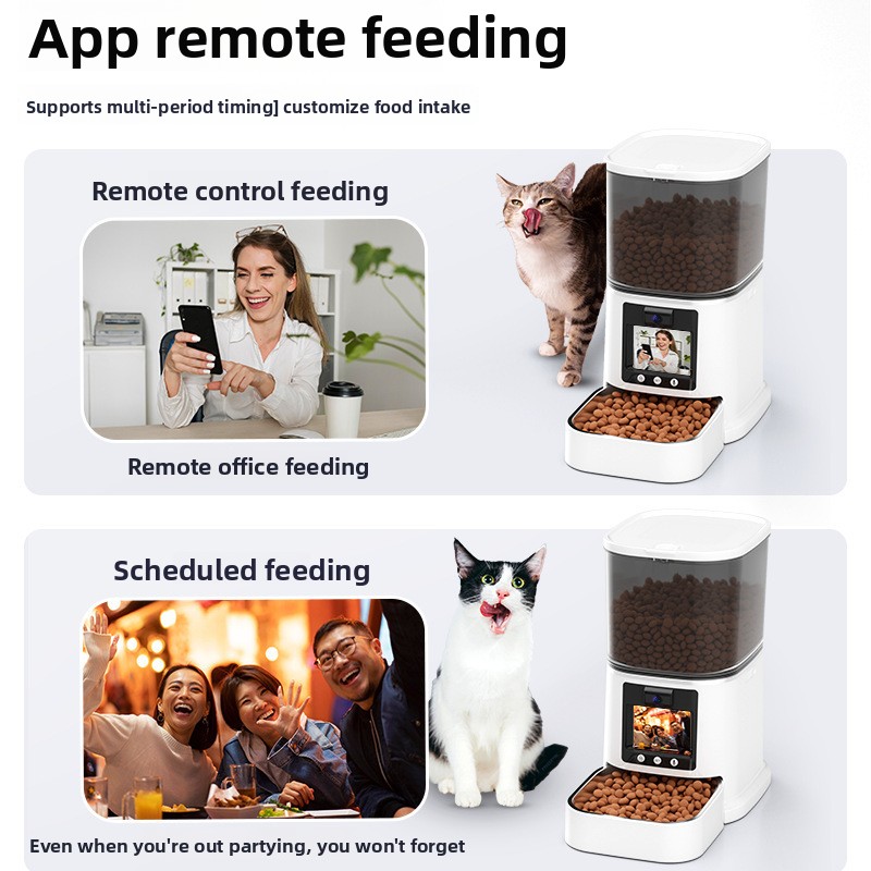 Pet automatic feeder 5L cat an - огляд і ціна Food Storage Definition