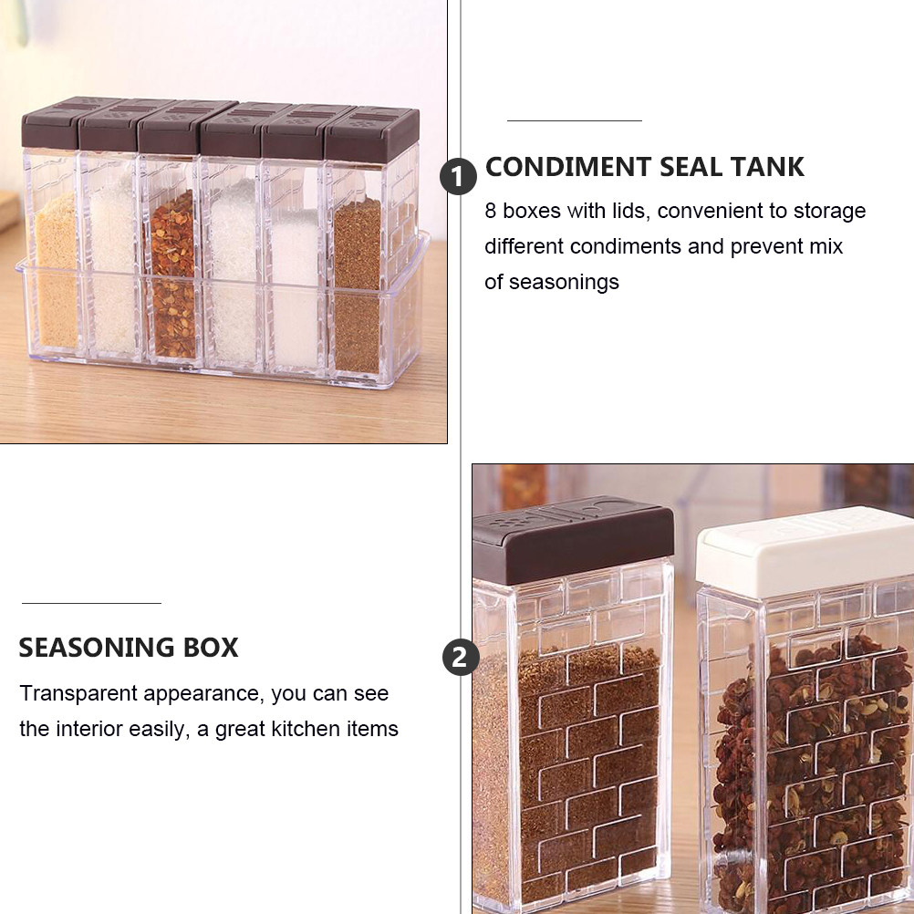 8Pcs Premium Food-Grade PP Box - огляд і ціна Set Food Storage