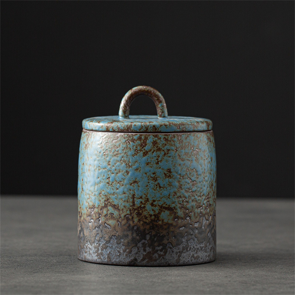 Ceramic Tea Caddy Sealed Jar S - огляд і ціна Food Storage With Dividers