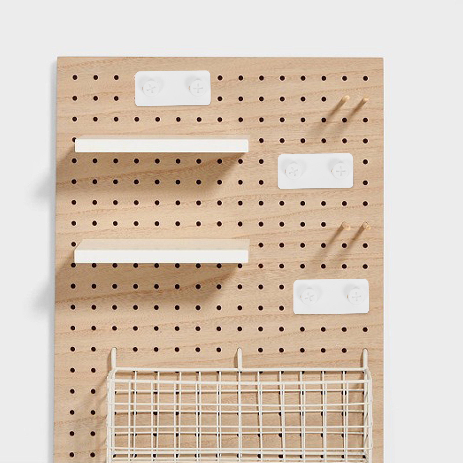 2Pairs Heavy Duty Pegboard Con - огляд і ціна Food Storage Kits