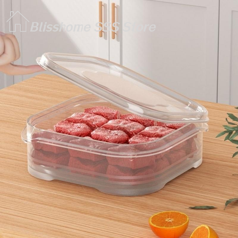 【S】5/10PCS Freeze Meat Preserv - огляд і ціна Food Storage Freezer Containers