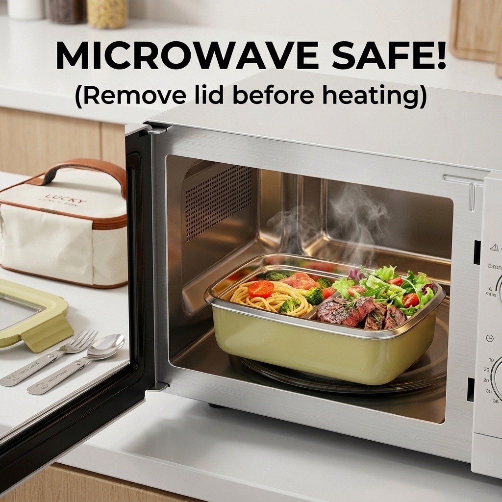 304 Stainless Steel Bento Lunc - огляд і ціна Food Storage Oven Safe