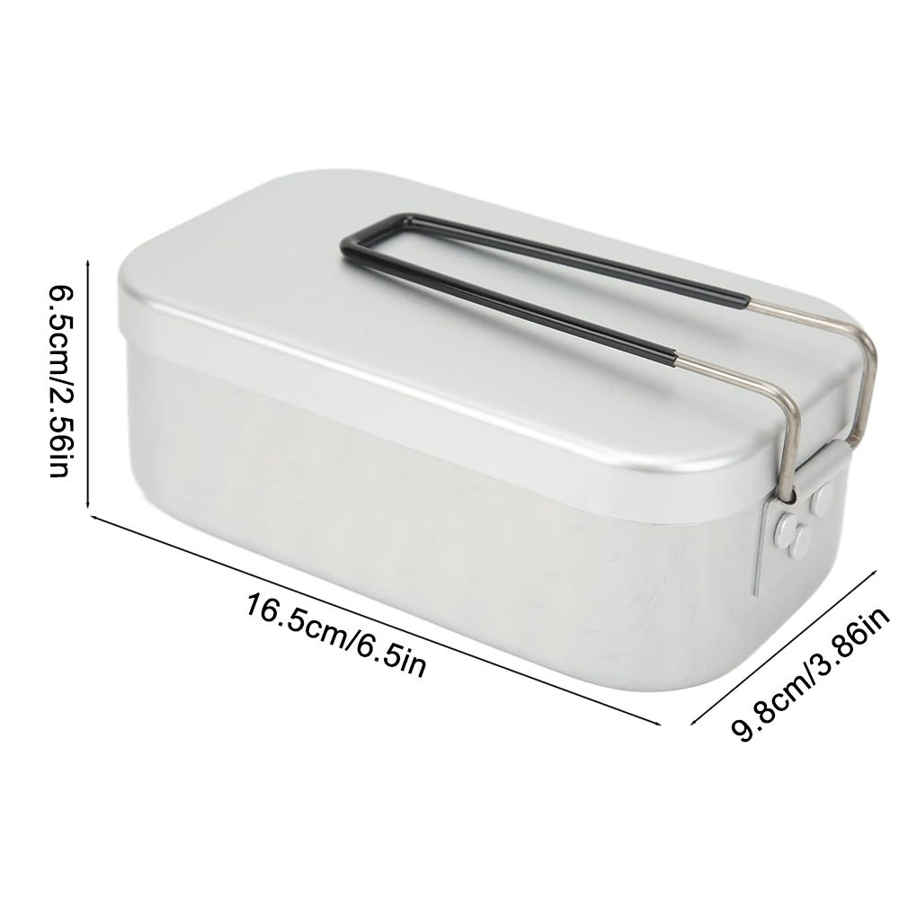 800ML Aluminum Lunch Boxes Out - огляд і ціна Food Storage Kits