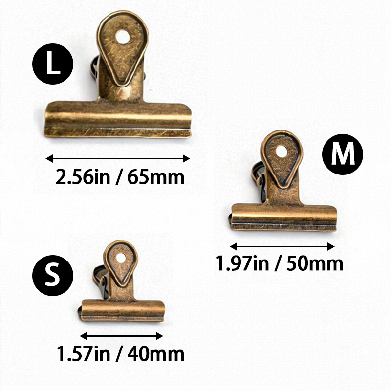 Bulldog Clips, 3 Pcs Binder Cl - огляд і ціна Food Storage Bag