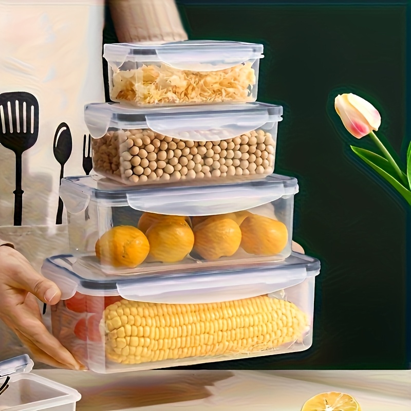 8-PC BPA-Free Airtight Food Co - огляд і ціна Food Storage Freezer Containers