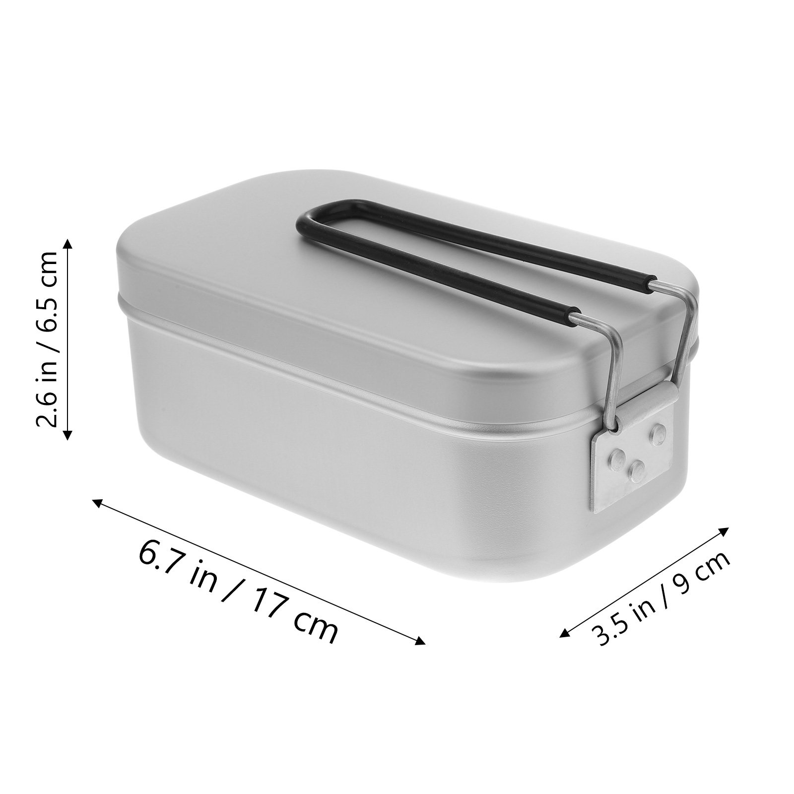Lightweight Aluminum Tin Lunch - огляд і ціна Food Storage Aluminum Containers